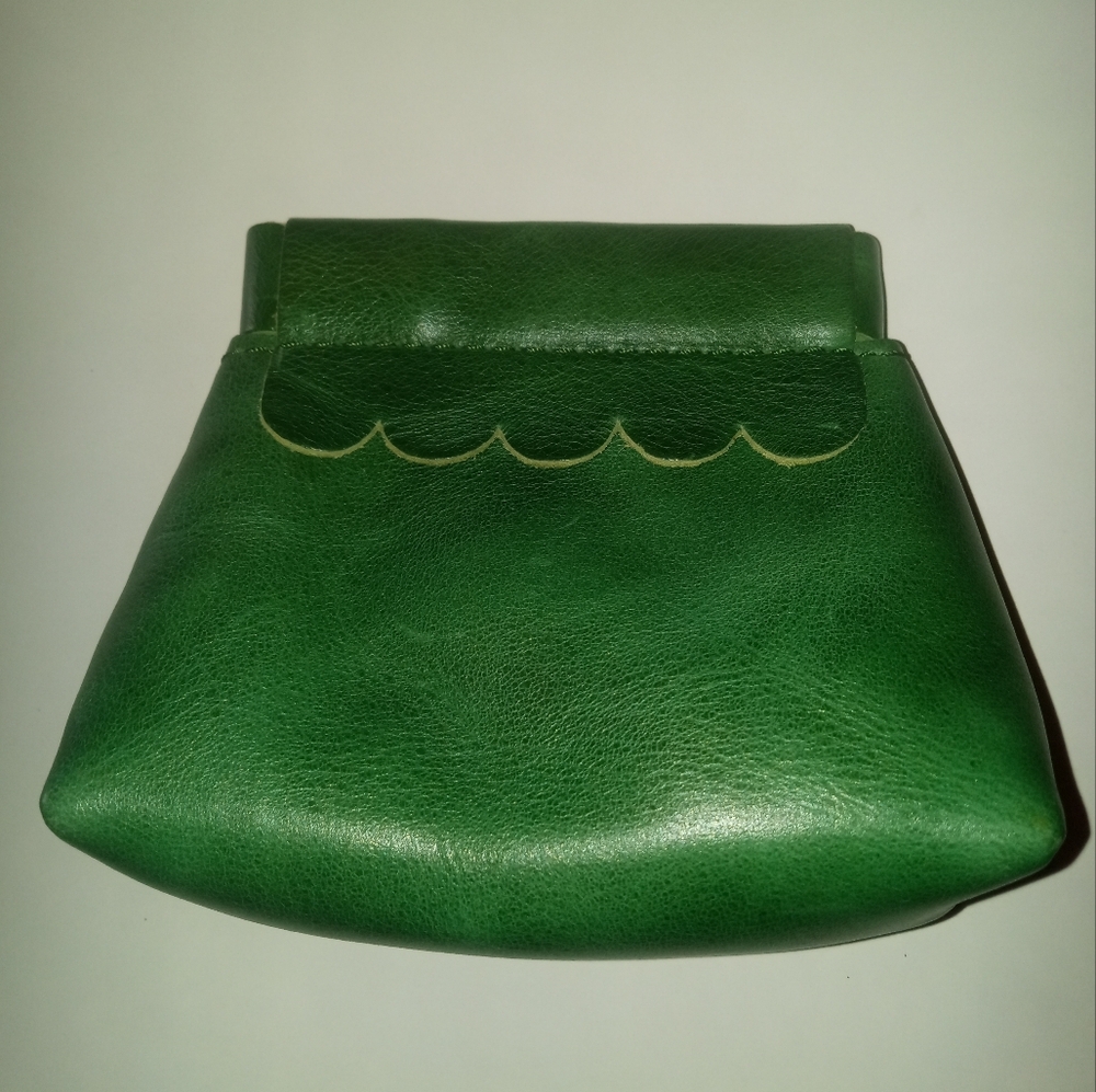 Portland Leather Cowboy Mint Penny Pouch